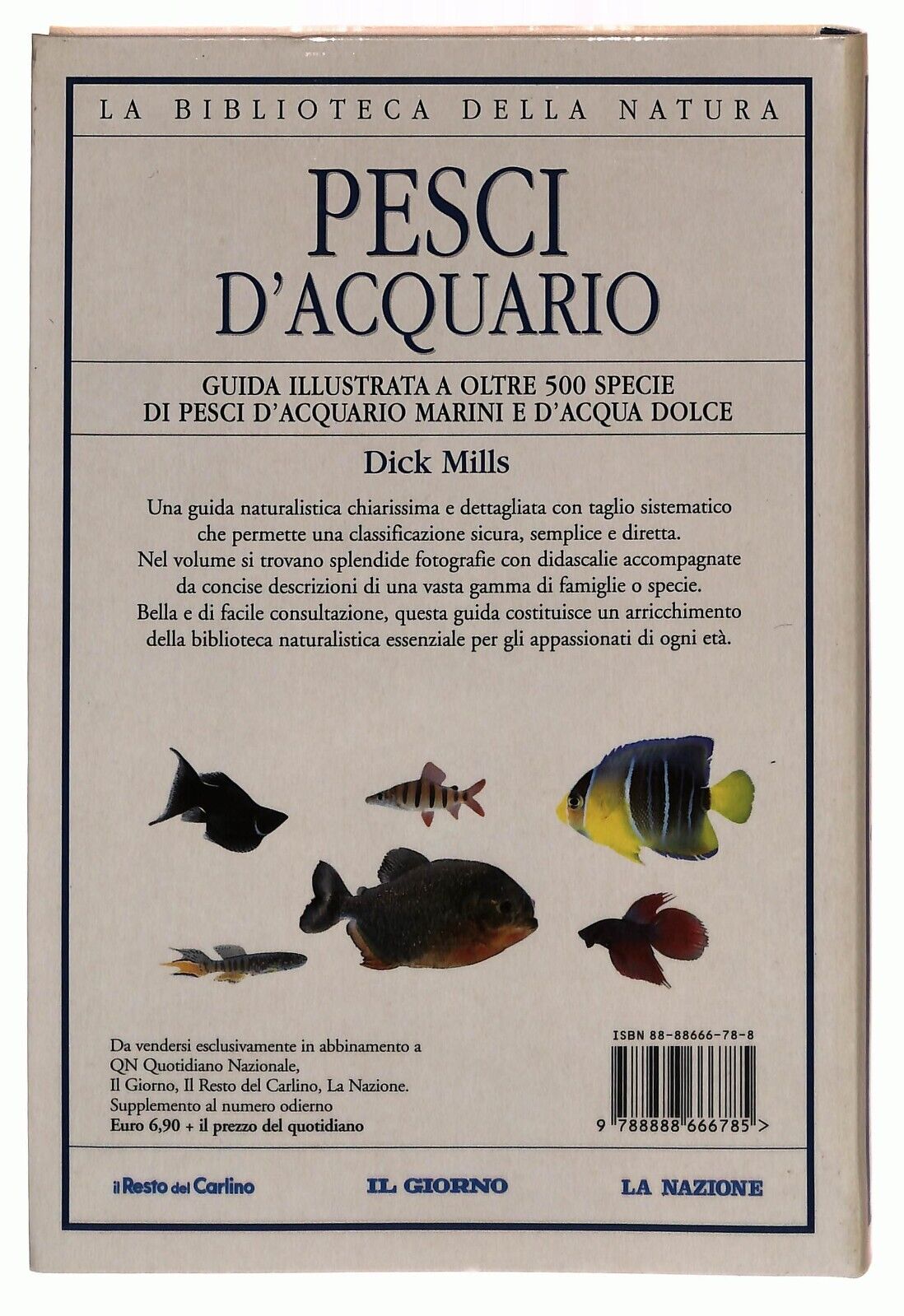 EBOND Pesci D'acquario. Guida Illustrata a Oltre 500 Specie Libro LI034584
