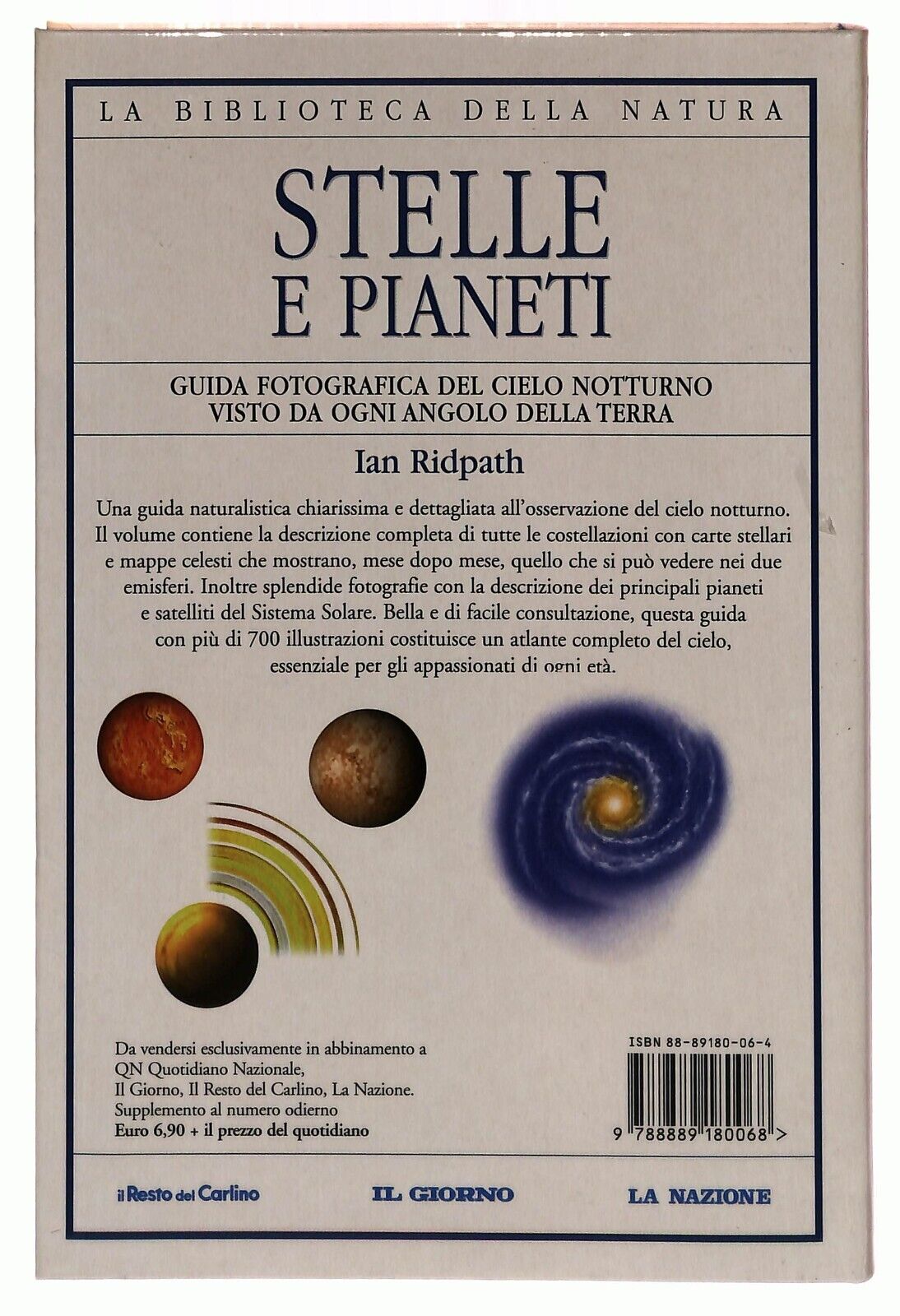 EBOND Stelle E Pianeti Guida Illustrata Biblioteca Della Natura Libro LI034593