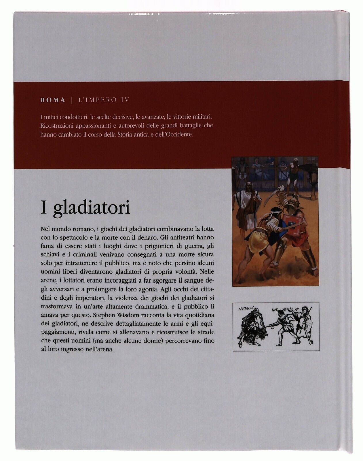 EBOND L’impero Iv. I Gladiatori Osprey Roma Grecia Libro LI034716