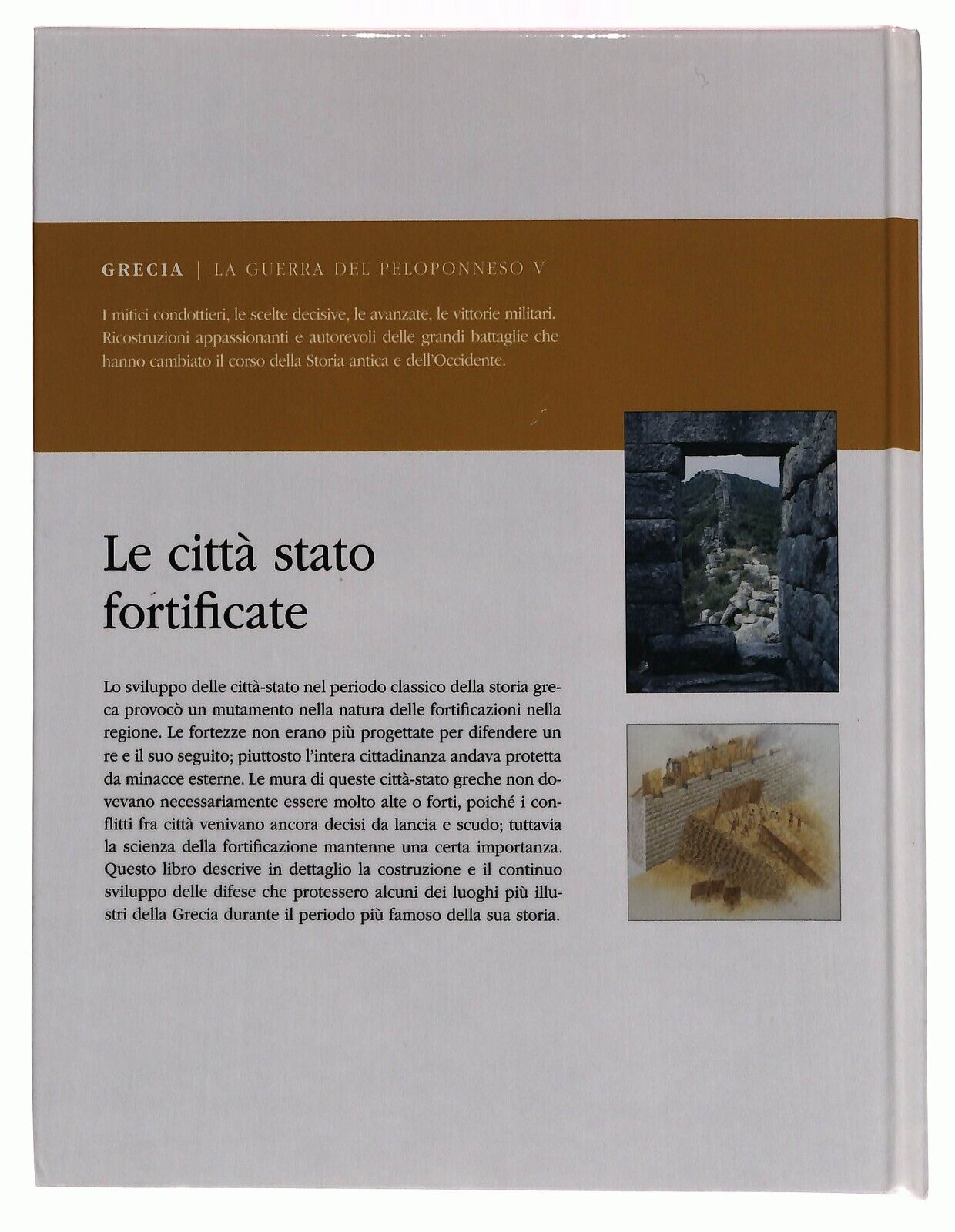 EBOND La Guerra Del Peloponneso Le Citta Stato Fortificate Osprey Libro LI034732