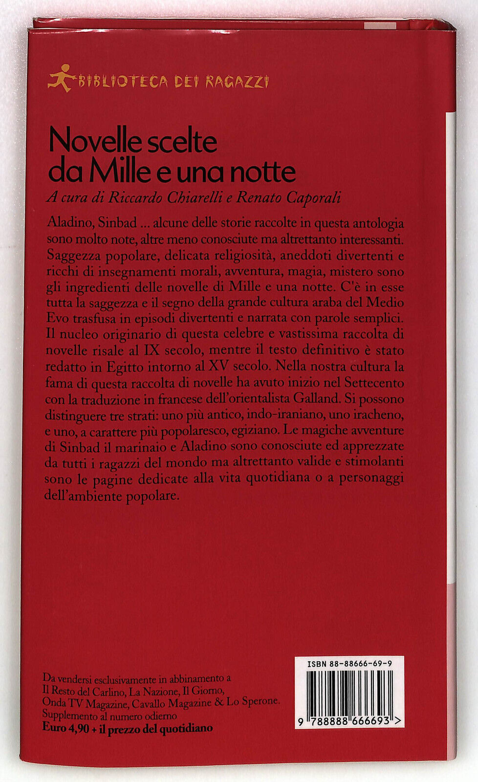 EBOND Novelle Scelte Da Mille e Una Notte Biblioteca Dei Ragazzi Libro LI034814