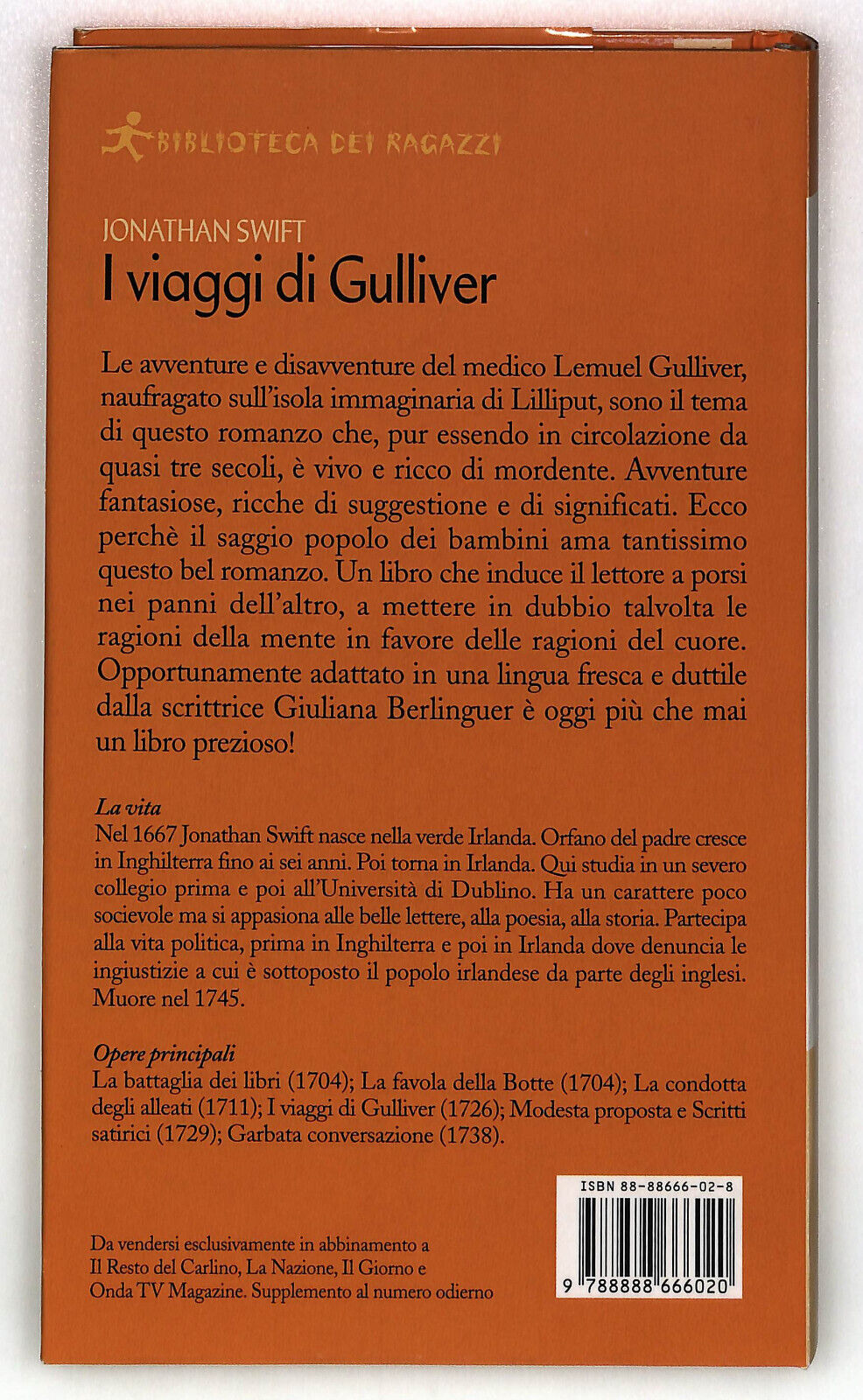 EBOND I Viaggi Di Gulliver Di J. Swift Biblioteca Dei Ragazzi Libro LI034831