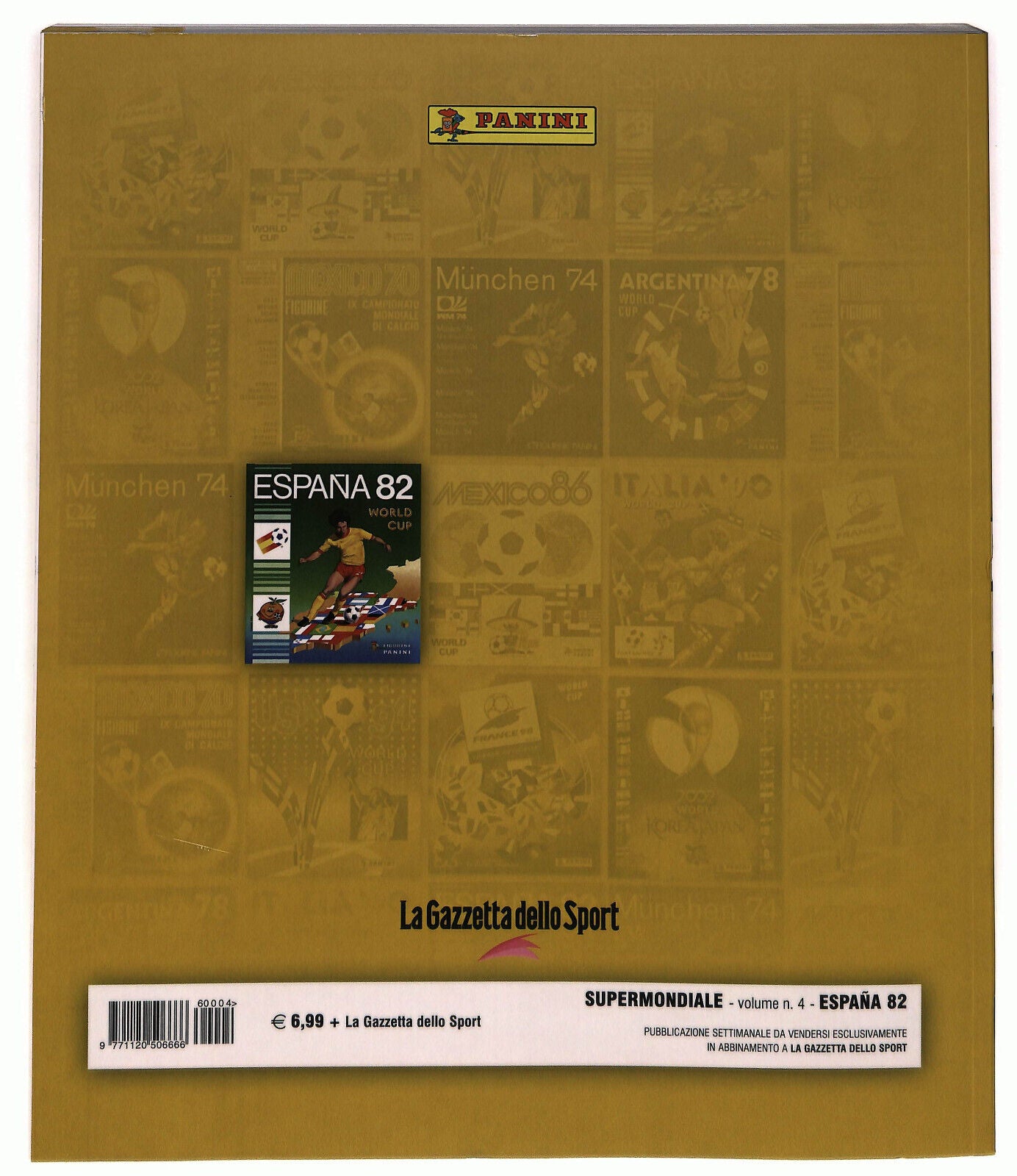 EBOND Super Mondiale n 4 Libro LI034908