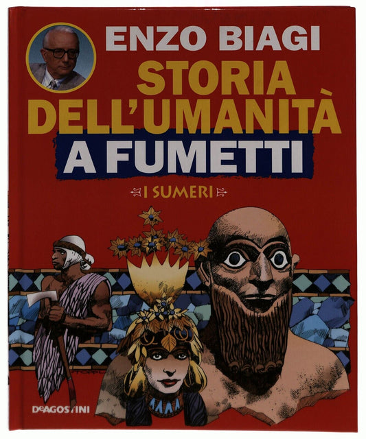 EBOND I Sumeri Storia Umanita a Fumetti Enzo Biagi Vol.3 Libro LI034945
