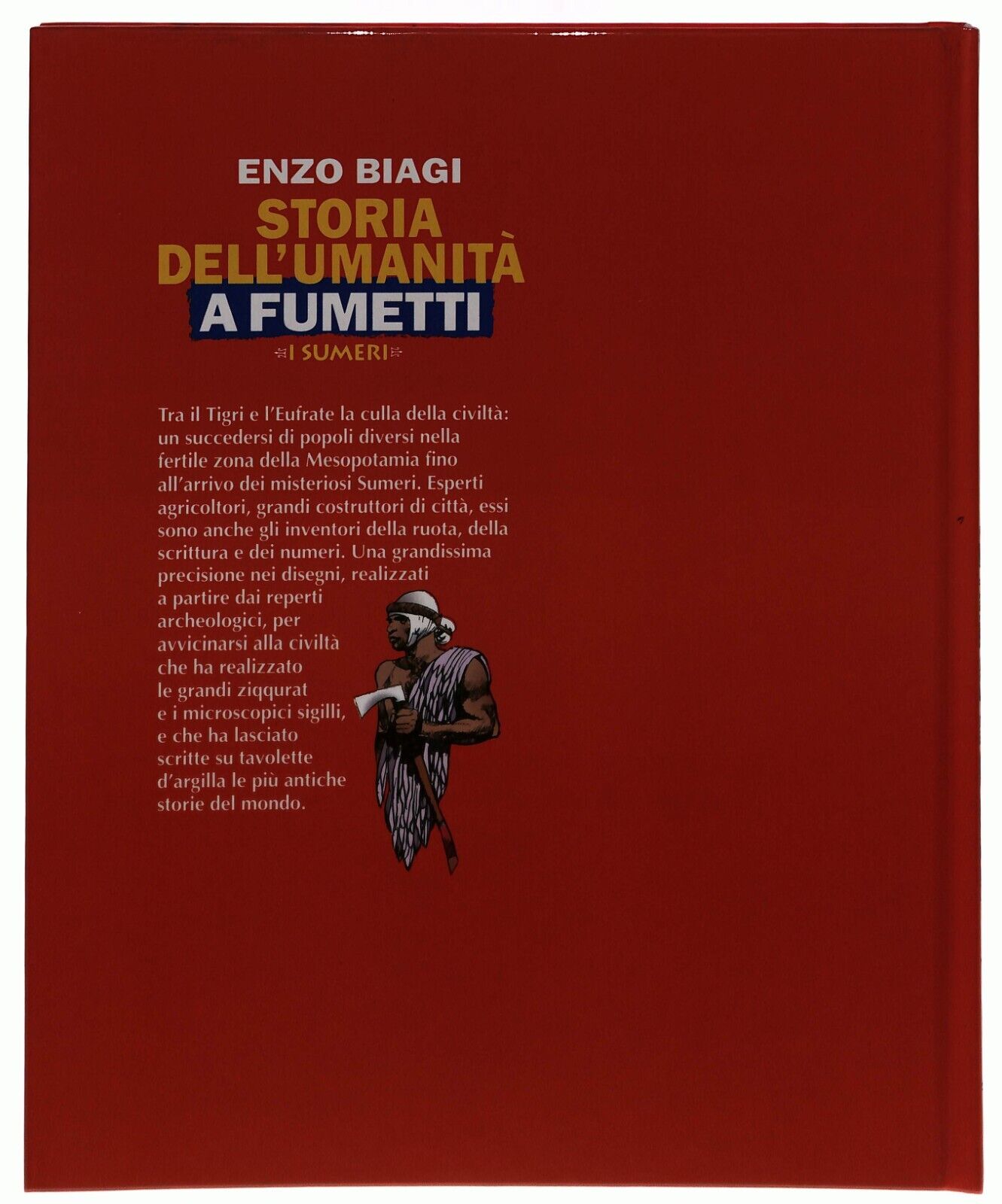 EBOND I Sumeri Storia Umanita a Fumetti Enzo Biagi Vol.3 Libro LI034945