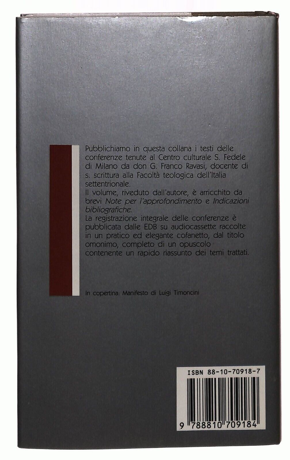 EBOND Il Vangelo Di Marco Gian Franco Ravasi Edb 1990 Libro LI034957