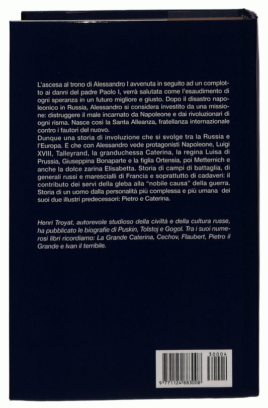 EBOND Alessandro I Lo Zar Vol.4 Henri Troyat Il Giornale 2001 Libro LI034977