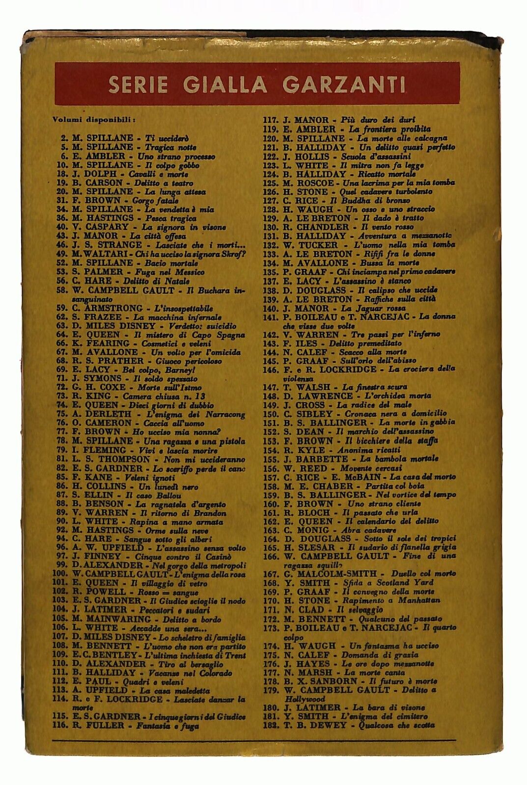 EBOND Qualcosa Che Scotta Vol.182 Tomas B. Dewey Garzanti 1960 Libro LI035110