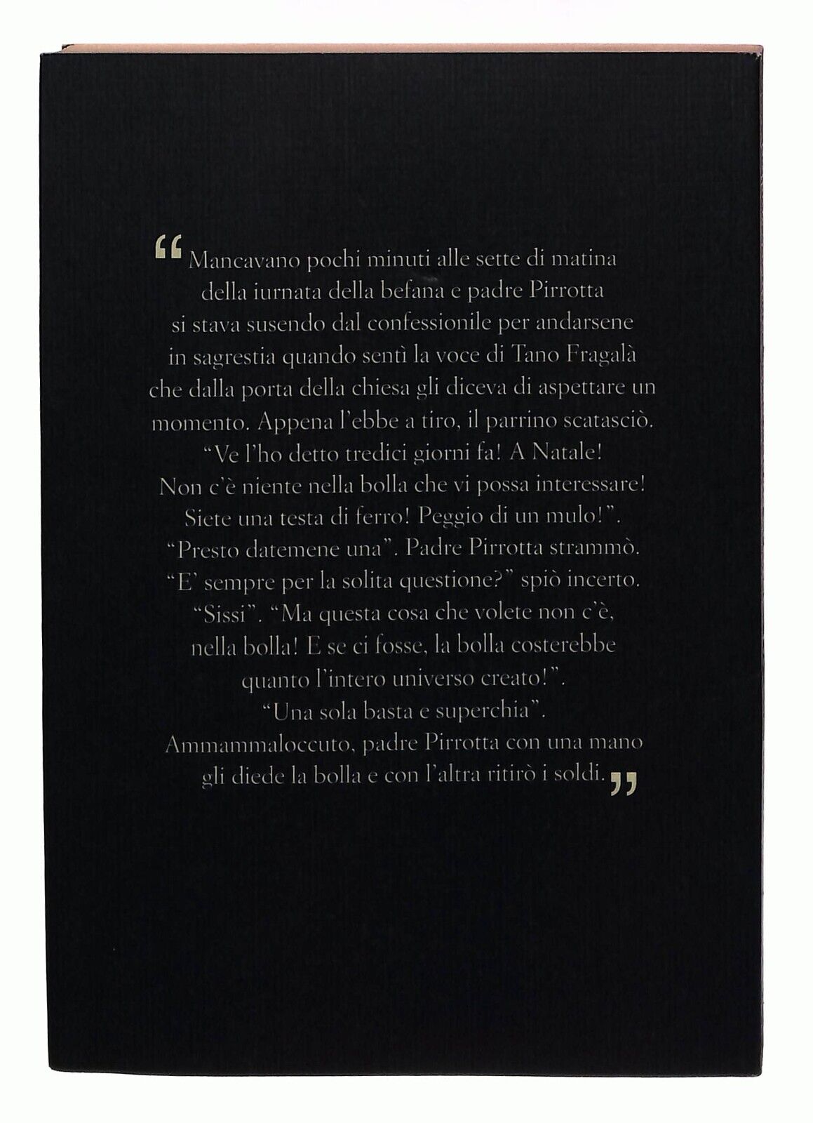 EBOND La Bolla Di Componenda Camilleri Sellerio V.7 Panorama 2002 Libro LI035137