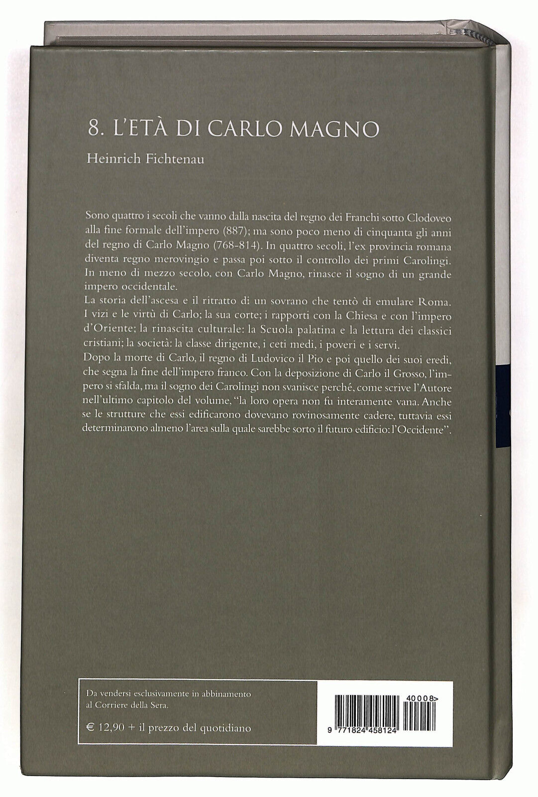 EBOND Storia Universale 8 L'eta Di Carlo Ma.. Corriere Della Sera Libro LI035204