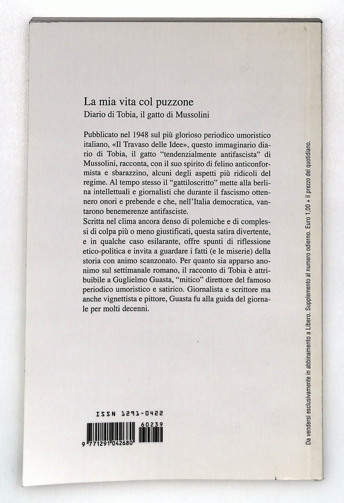 EBOND Le Lettere La Mia Vita Col Puzzone Libero Libro LI035286