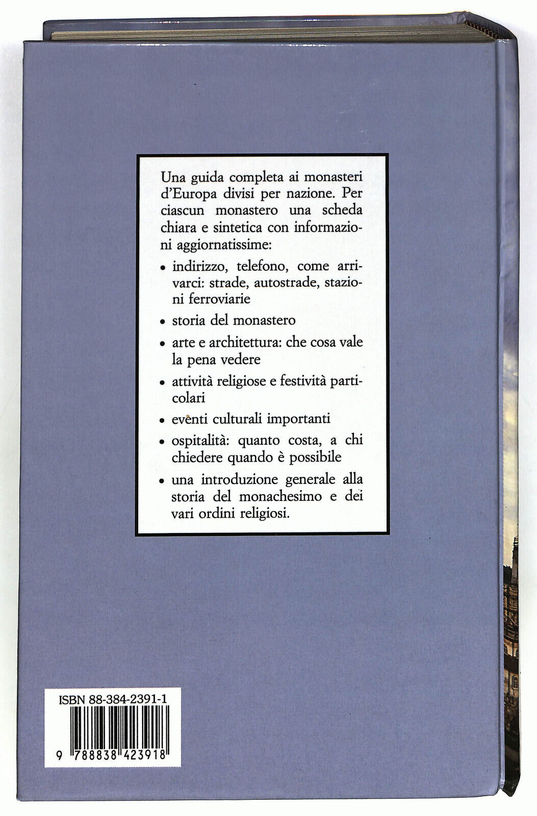 EBOND Guida Ai Monasteri D'europa Di Gian M Grasselli e P Tarallo Libro LI035332