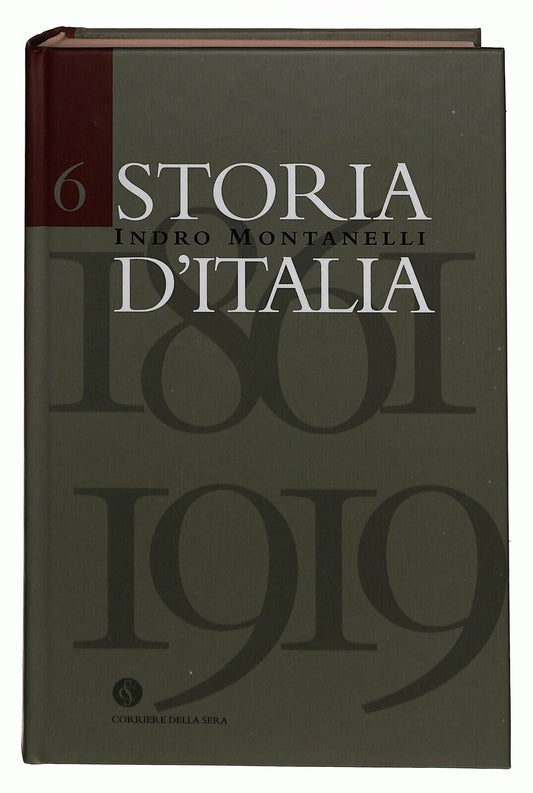 EBOND Storia D'italia 1861-1919 Vol.6 Montanelli Corriere Sera Libro LI035481