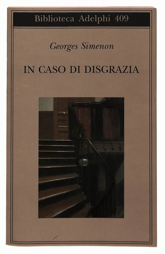 EBOND In Caso Di Disgrazia Georges Simenon Adelphi Libro LI035534