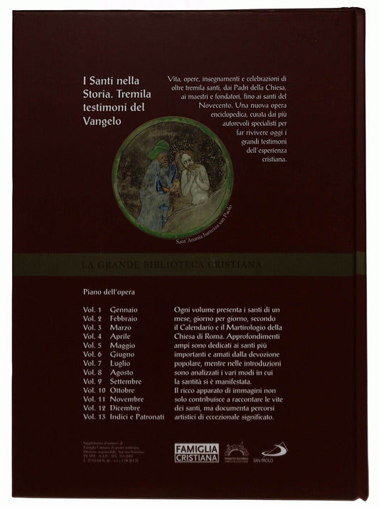 EBOND I Santi Nella Storia Tremila Testimoni Del Vangelo Gennaio Libro LI035579