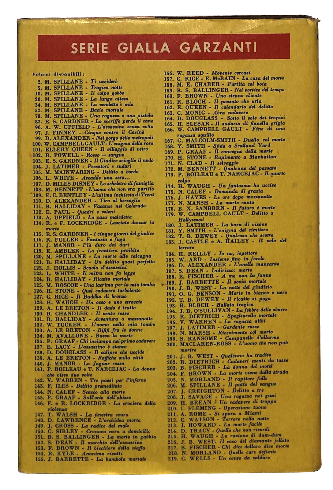 EBOND Un Conto Da Saldare 219 Charlie Wells Garzanti 1962 Libro LI035612