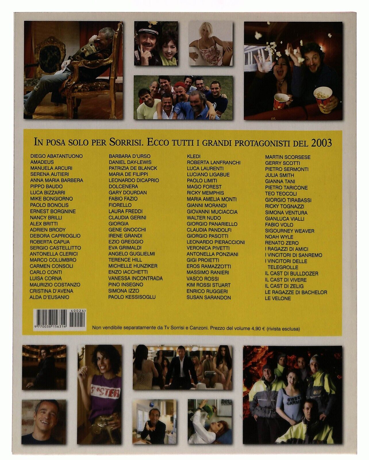 EBOND IlDell'anno 2004 Tv Sorrisi e Canzoni Libro LI035670