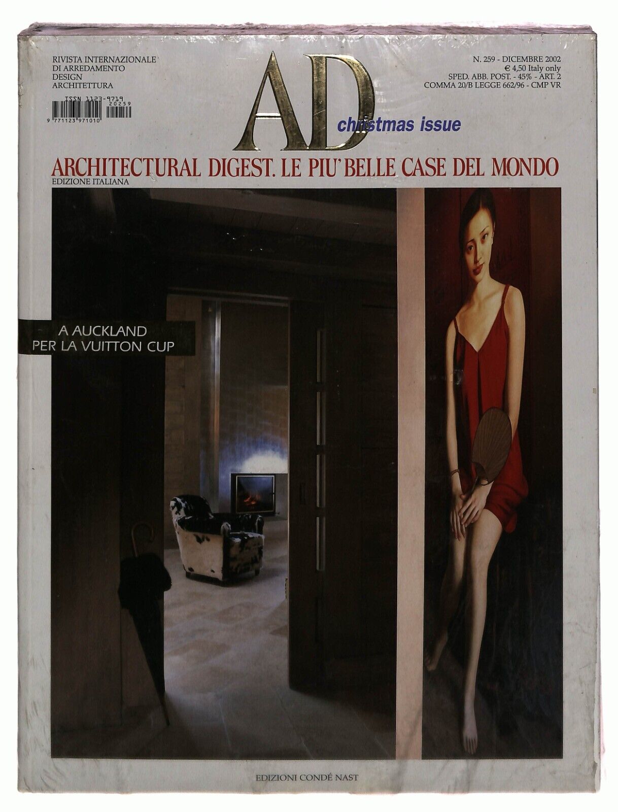 EBOND Ad Crhistmas Issue N.259 Dicemb 2002 + Ad Lazio Supplemento Libro LI035731