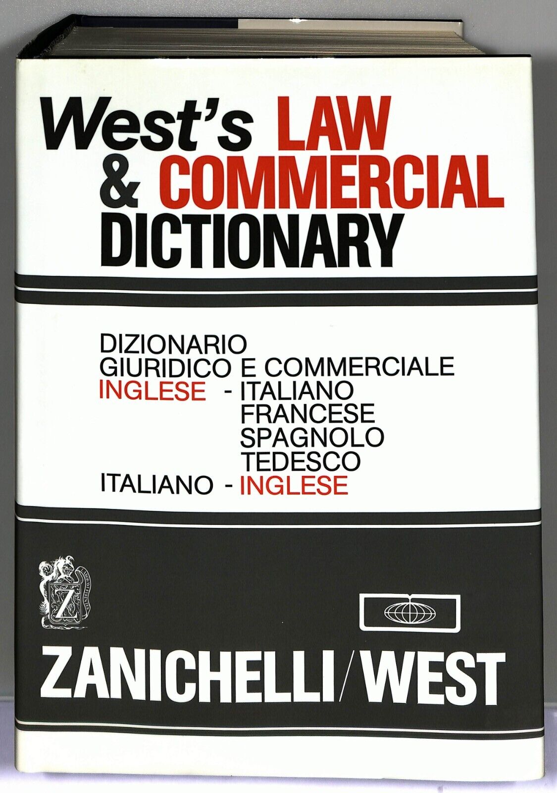 EBOND West's Law & Commercial Dictionary. Dizionario Giuridico Libro LI035732