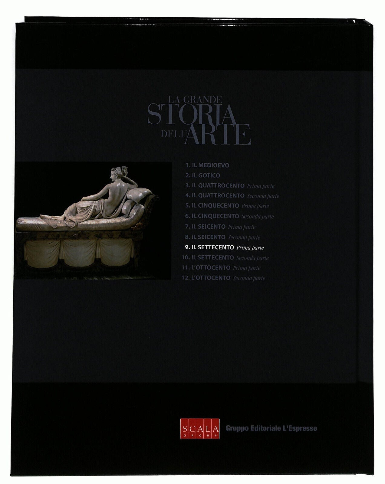 EBOND La Grande Storia Dell'arte N. 9 Il Settecento Prima Parte Libro LI035854