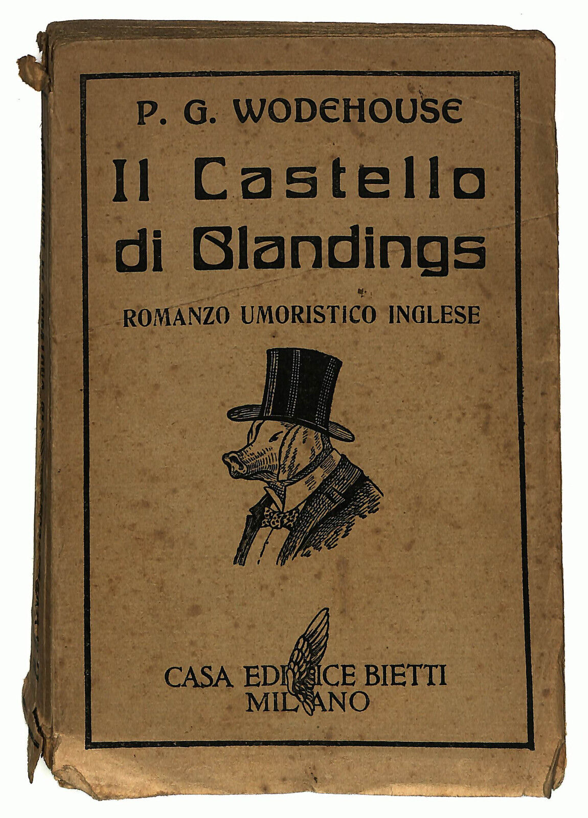 EBOND Il Castello Di Glandings Di P. G. Wodehouse 1937 Bietti Ed. Libro LI035869