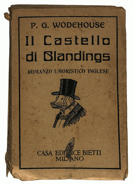 EBOND Il Castello Di Glandings Di P. G. Wodehouse 1937 Bietti Ed. Libro LI035869