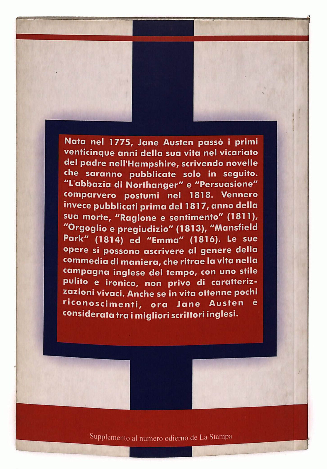 EBOND Amore e Amicizia Di Jane Austen La Stampa Libro LI036023