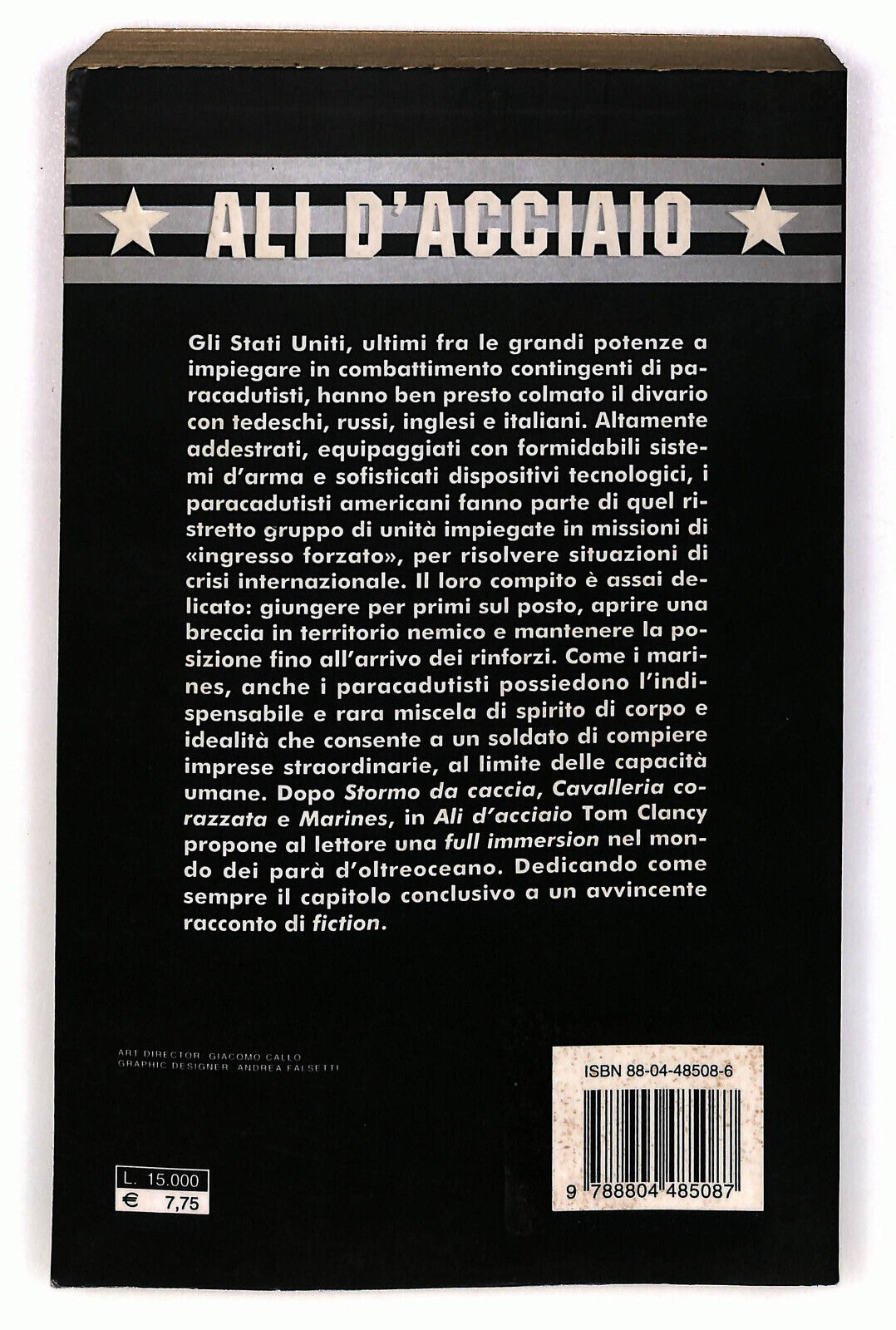 EBOND Ali D'acciaio Di Tom Clancy 2000 Libro LI036024