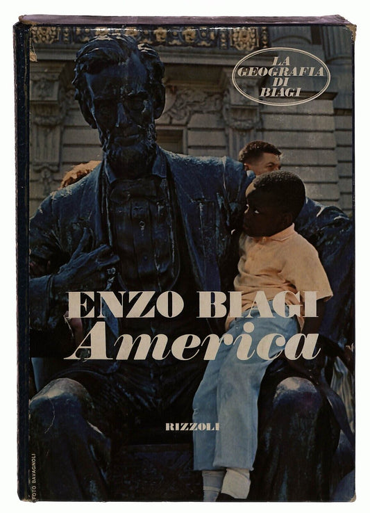 EBOND America Enzo Biagi Rizzoli 1973 Libro LI036201