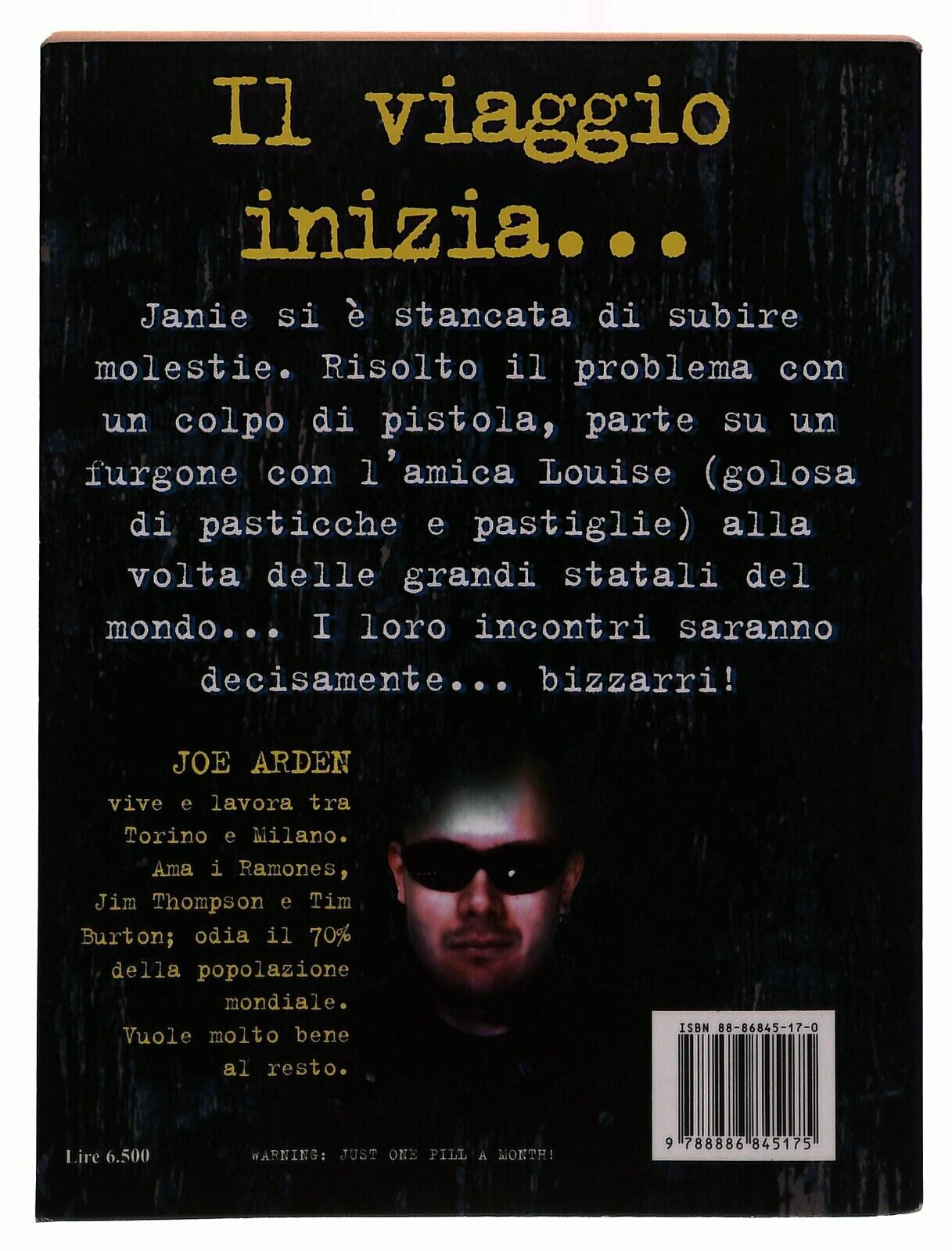 EBOND Il Viaggio Vol. 1 La Ragazza Con La Pistola Joe Arden 1997 Libro LI036224