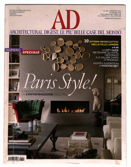 EBOND Ad Architectural Digest Le Piu Belle Case Del Mondo 2010 Libro LI036302
