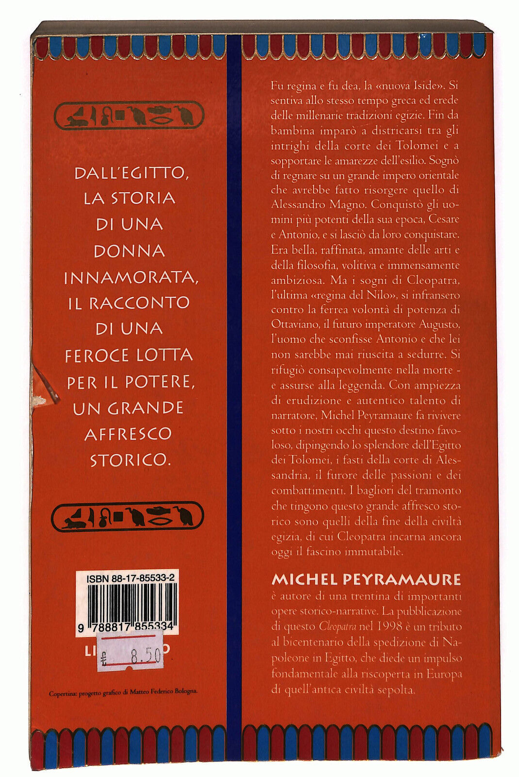 EBOND Cleopatra La Regina Del Nilo Di Michel Peyramaure Rizzoli Libro LI036303