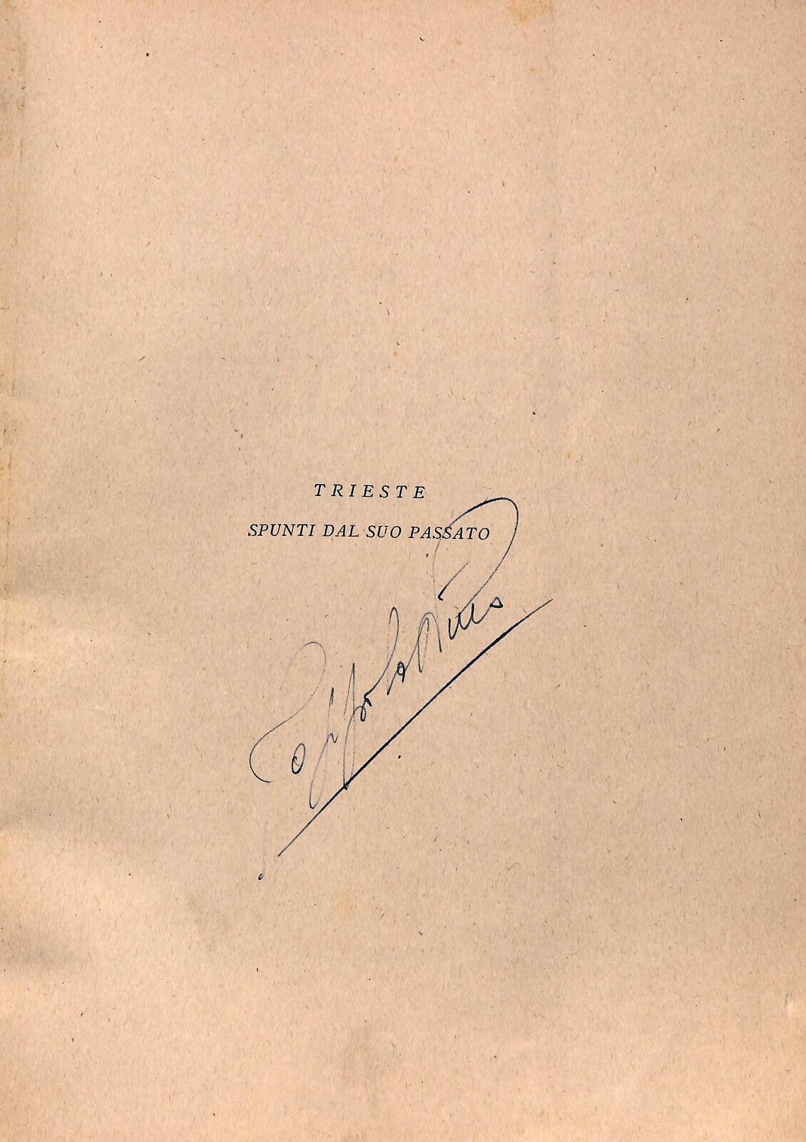 EBOND Trieste Spunti Dal Suo Passato Di Silvio Rutteri Libro LI036308