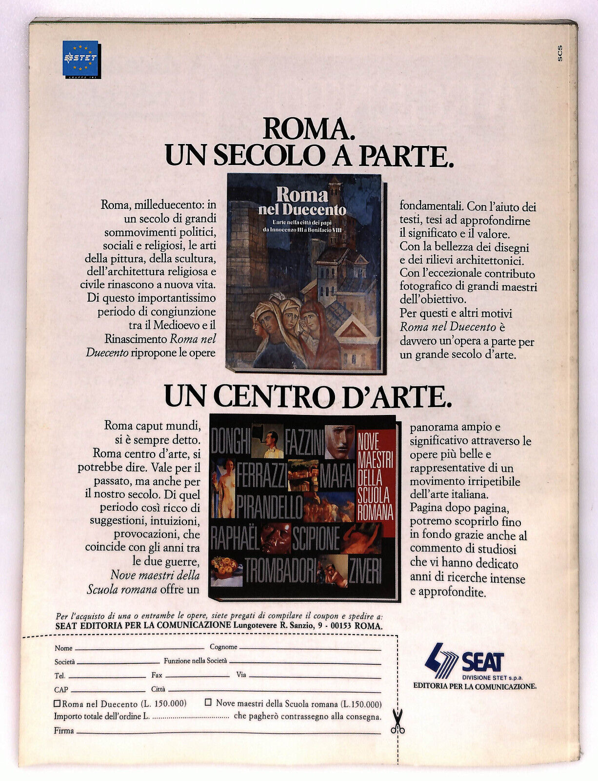 EBOND Quadri e Sculture Rivista Mensile Arte Italiana N. 6 1993 Libro LI036316