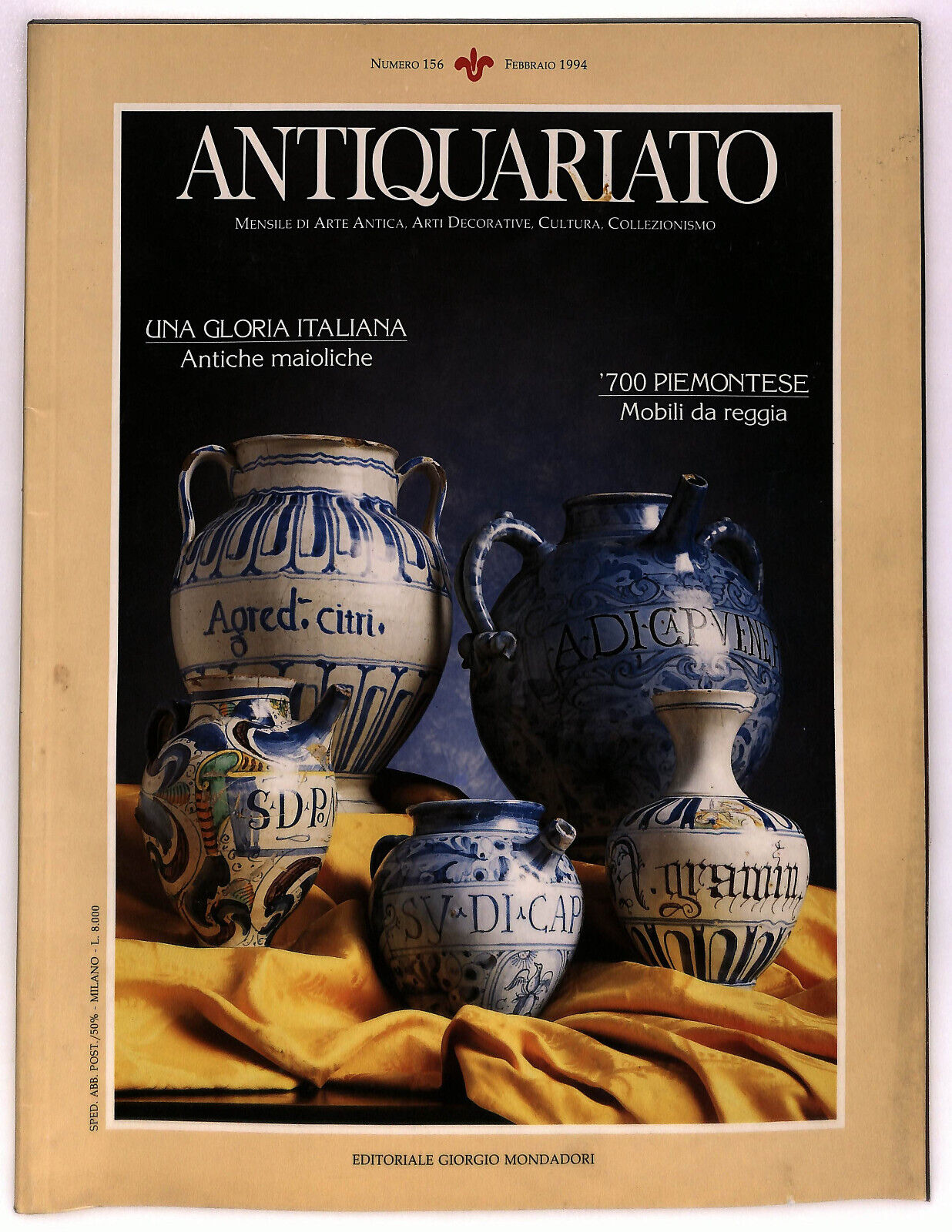 EBOND Antiquariato Mensile N. 156 1994 Libro LI036319