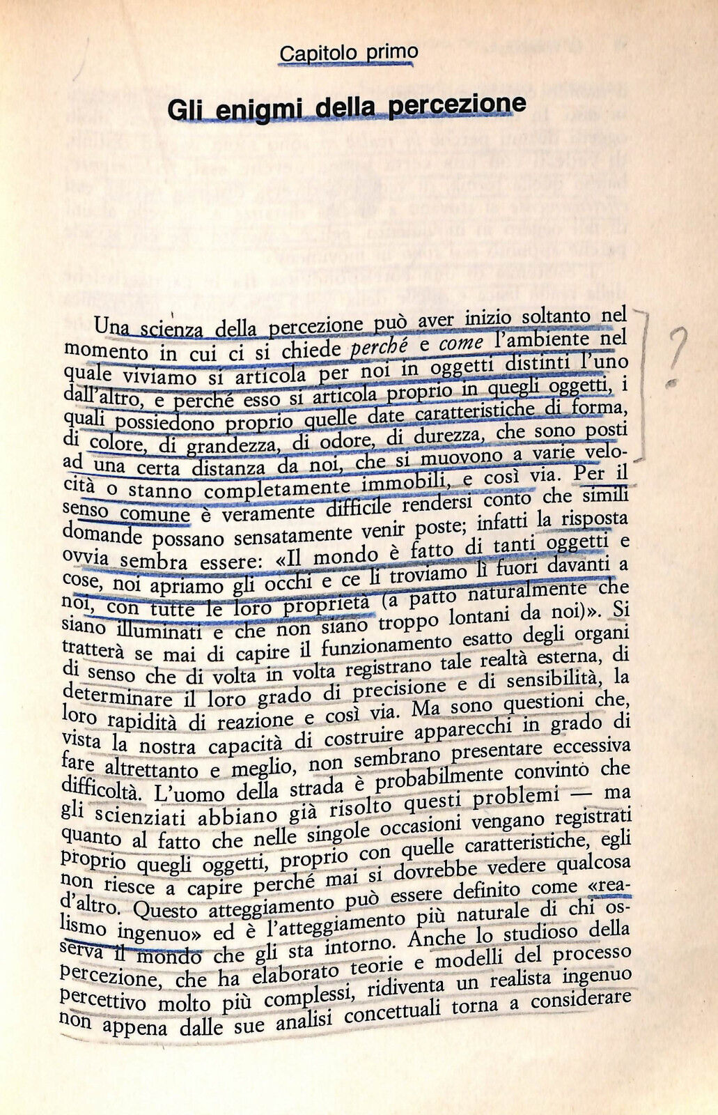 EBOND Percezione, Linguaggio, Pensiero Libro LI036381