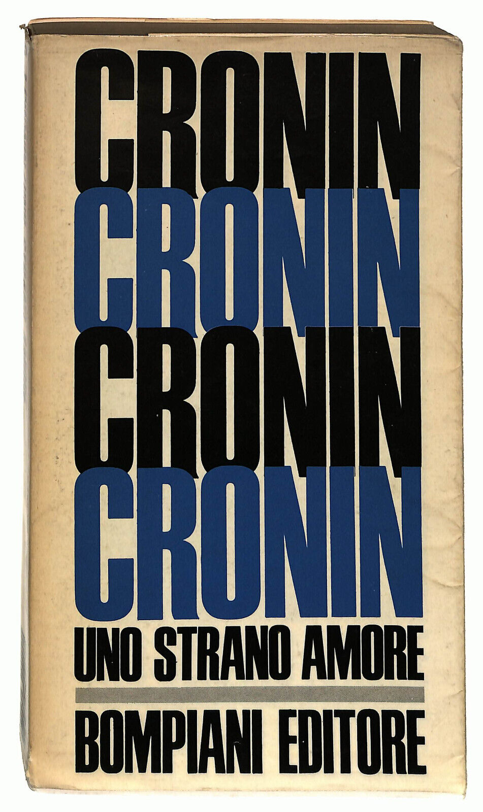 EBOND Cronin Uno Strano Amore Bompiani Libro LI036410