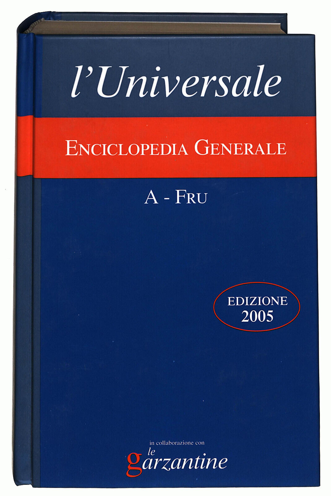 EBOND L'universale Enciclopedia Generale A-fru Garzanti Ed 2005 Libro LI036455
