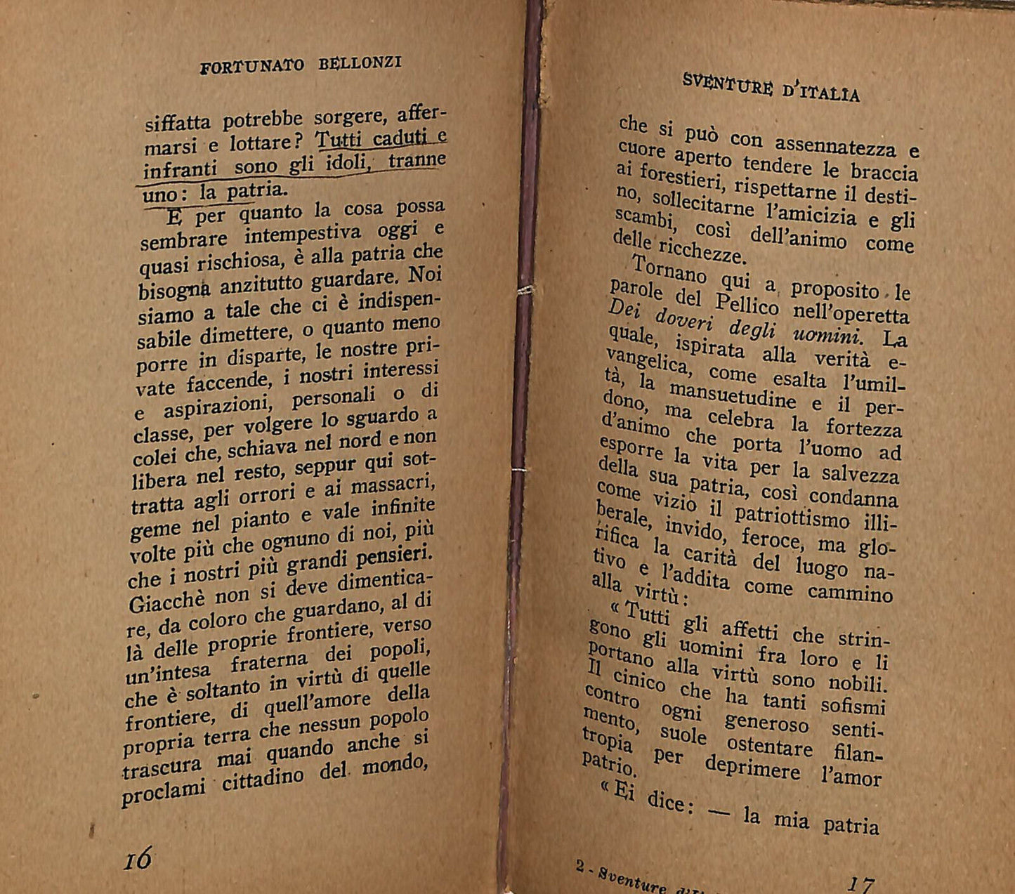 EBOND Ragionamento Sulle Sventure D'italia Di Fortunanto Bellonzi Libro LI036479