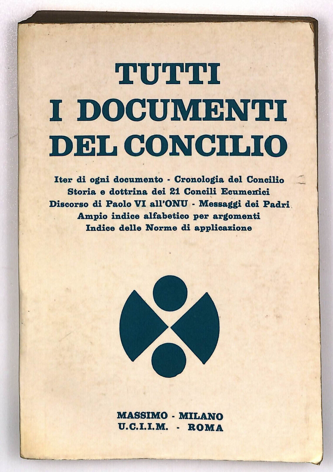 EBOND Tutti i Documenti Del Concilio Libro LI036519