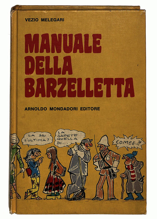 EBOND Manuale Dell Barzelletta Di Vezio Melegari Mondadori Libro LI036535