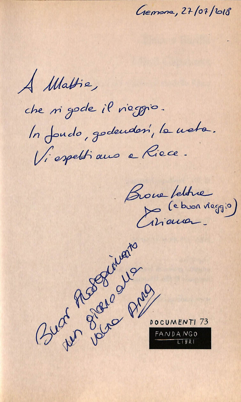 EBOND Mimmo Lucano e Il Modello Riace Di Tiziana Barilla Libro LI036565