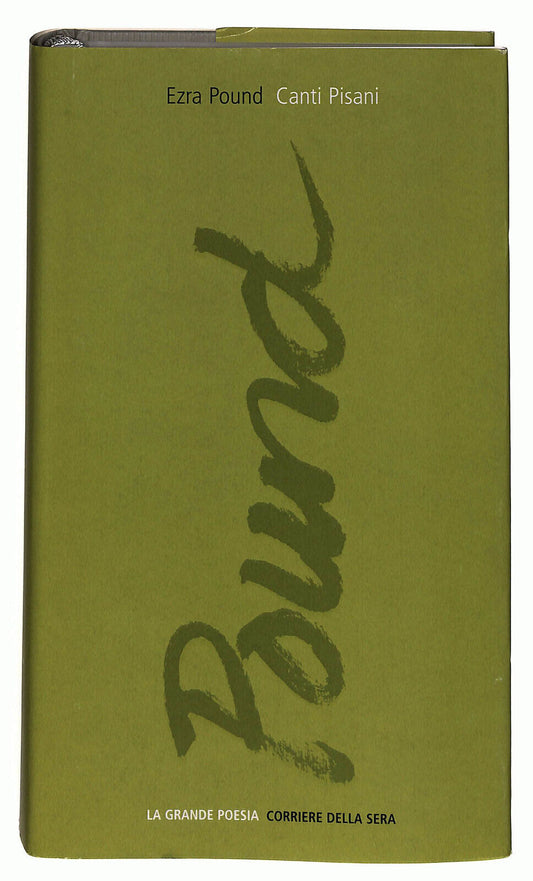 EBOND La Grande Poesia Canti Pisani Corriere Della Sera N. 29 Libro LI036592