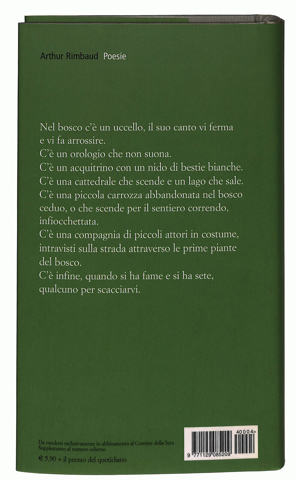 EBOND La Grande Poesia Poesie Corriere Della Sera N. 4 Libro LI036594