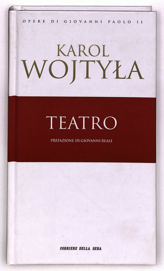 EBOND Karol Wojtyla Teatro Corriere Della Sera Libro LI036626