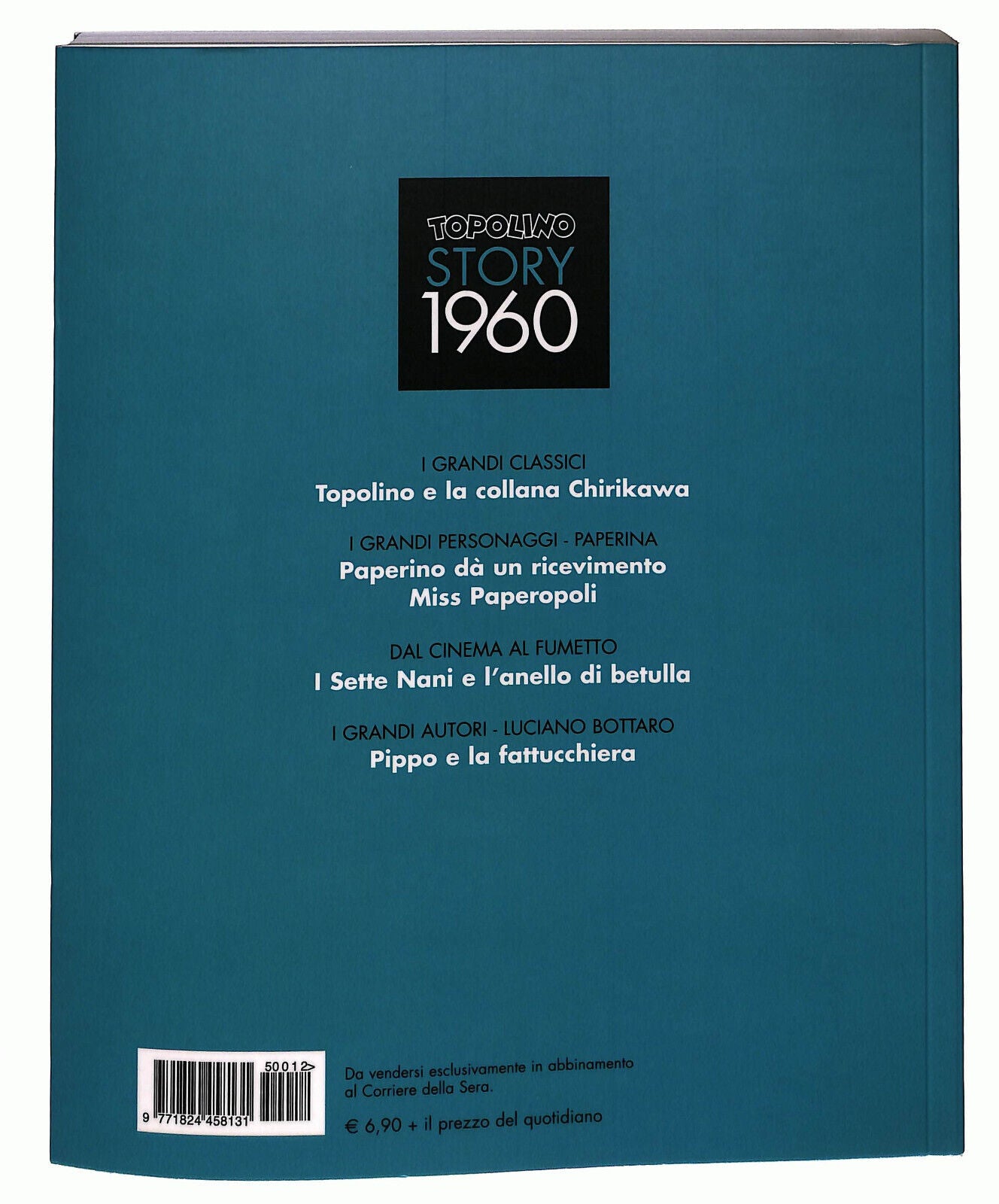 EBOND Topolino Story 1960 N. 12 Corriere Della Sera Libro LI036628