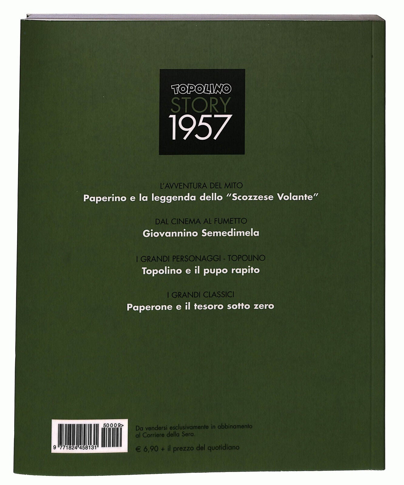 EBOND Topolino Story 1957 N. 9 Corriere Della Sera Libro LI036631