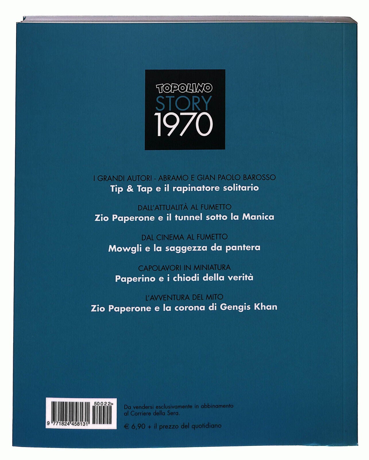 EBOND Topolino Story 1970 N. 22 Corriere Della Sera Libro LI036637