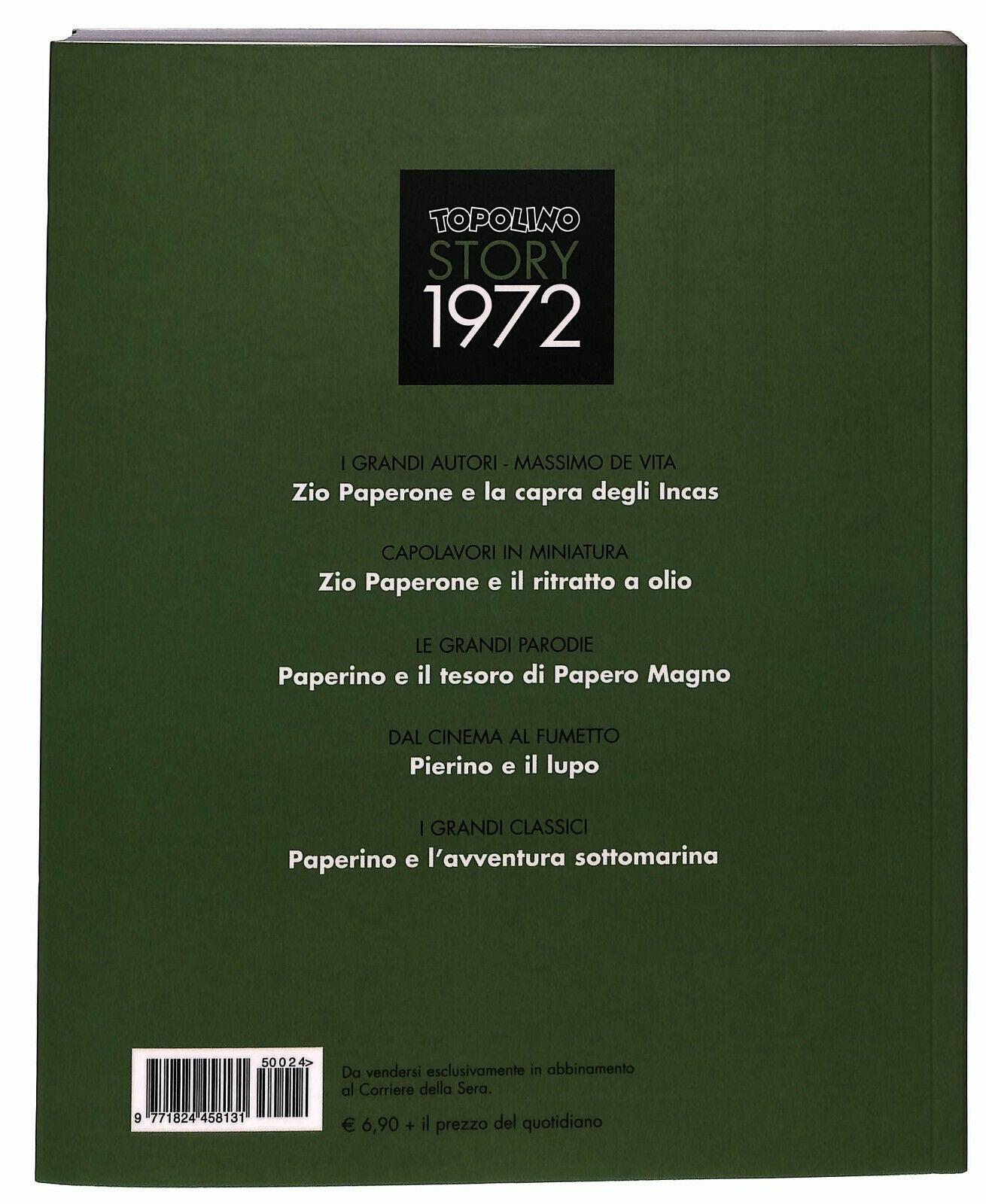 EBOND Topolino Story 1972 N. 24 Corriere Della Sera Libro LI036643