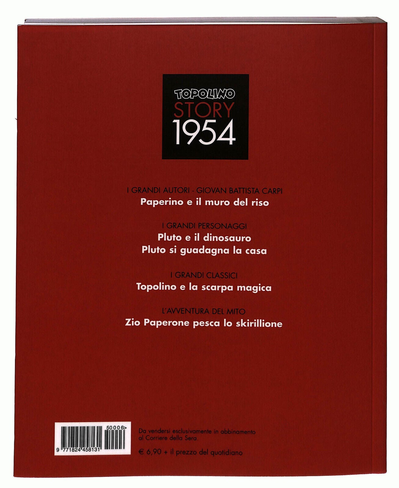 EBOND Topolino Story 1954 N. 6 Corriere Della Sera Libro LI036648